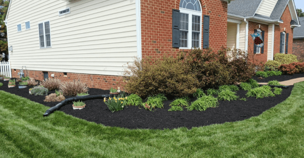 Mulch Installation in Warren project 3